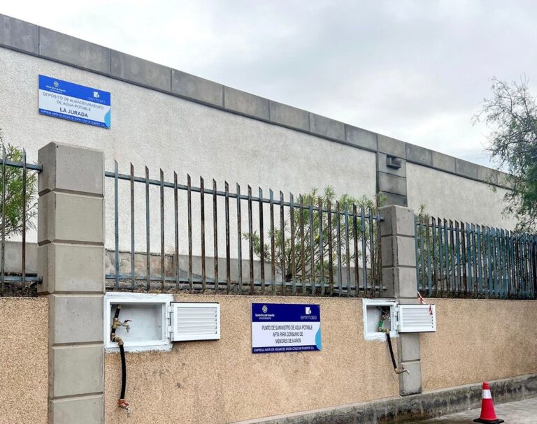 Emmasa habilita dos puntos de agua potable en Santa Cruz de Tenerife