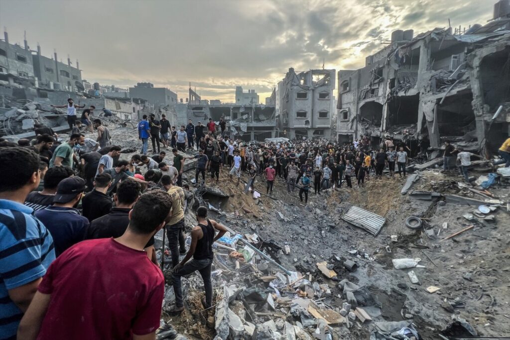 Israel redobla su ofensiva contra Yabalia