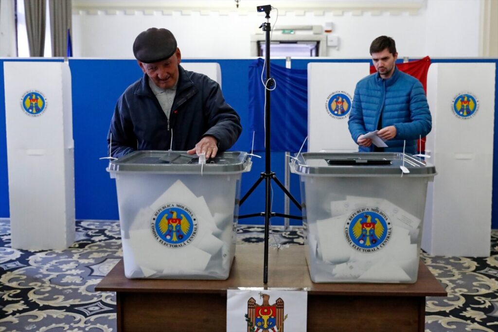 Empatado el referéndum para la adhesión de Moldavia a la UE