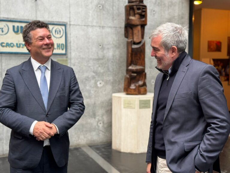 Clavijo busca “ayuda internacional” para afrontar la emergencia de los migrantes menores no acompañados