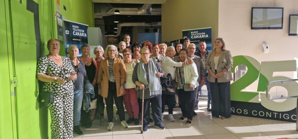 Televisión Canaria abre sus puertas este martes 29 de octubre a un centenar de canarios con motivo de su 25º aniversario