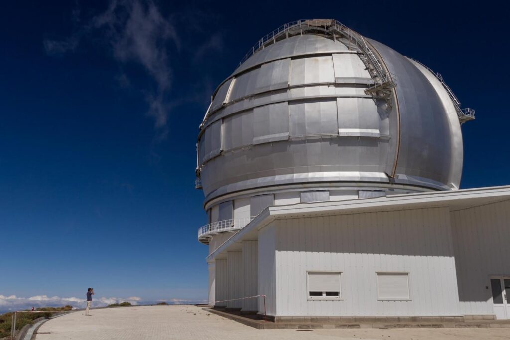 Imagen de archivo del Observatorio del Roque de los Muchachos, en La Palma