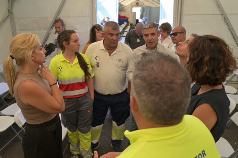 Monzón pide al Estado los fondos adecuados para la asistencia a los migrantes