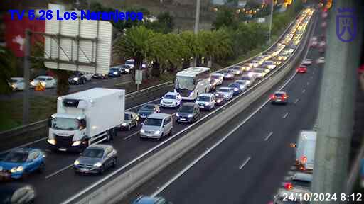 Varios accidentes desde primera hora en las carreteras de Tenerife