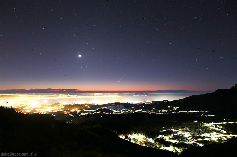 ¿Dónde, cuándo y cómo ver en Canarias el Cometa del Siglo?