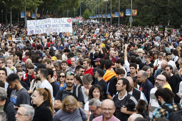 Protestas en Canarias por el derecho a una vivienda