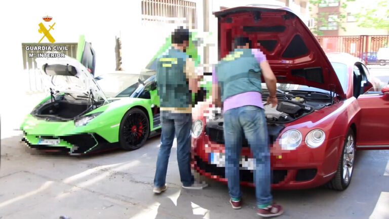 La Guardia Civil recupera cerca de 100 vehículos de alta gama valorados en más de 6 millones de euros