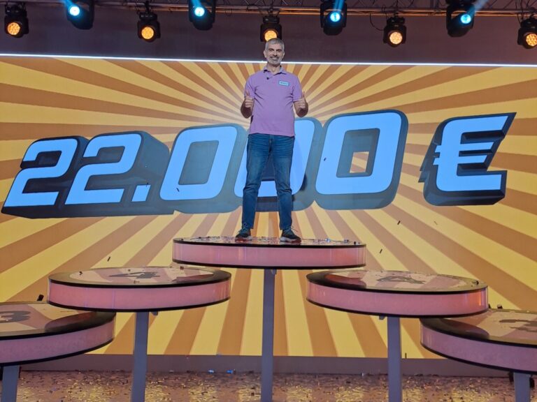 Manuel Febles se lleva los 22.000 euros del bote de ‘Cógeme si puedes’