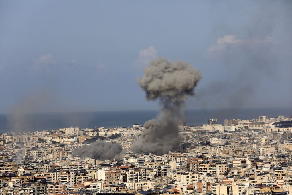 Bombardeo israelí en Beirut/EuropaPress