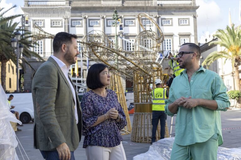 Las Palmas de Gran Canaria se prepara para “brillar” en Navidad