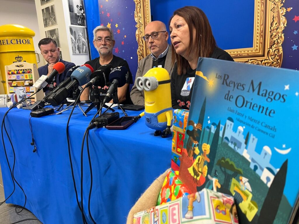 Comienza la campaña solidaria ‘+ Que Reyes’. La concejala de Bienestar Social de Las Palmas de Gran Canaria, Carmen Luz Vargas, durante la presentación de la campaña de '+ Que Reyes'/ Ayuntamiento de Las Palmas de Gran Canaria.