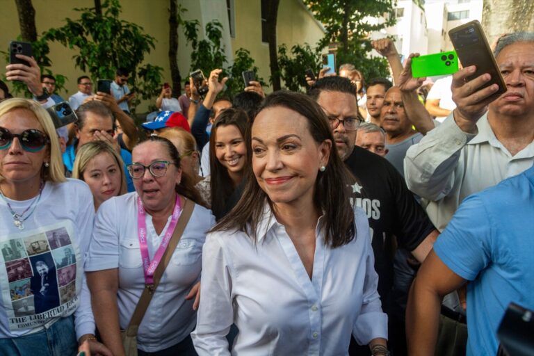 María Corina Machado responde a las acusaciones de “traición a la patria”