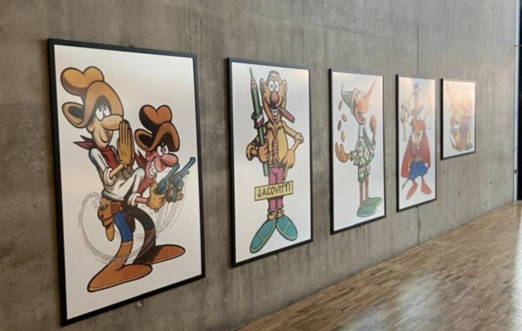 Planes en Canarias 4 al 10 de noviembre. Algunas de las obras que se pueden disfrutar de Jacovitti en el TEA / Festival Internacional del Cómic y la Ilustración