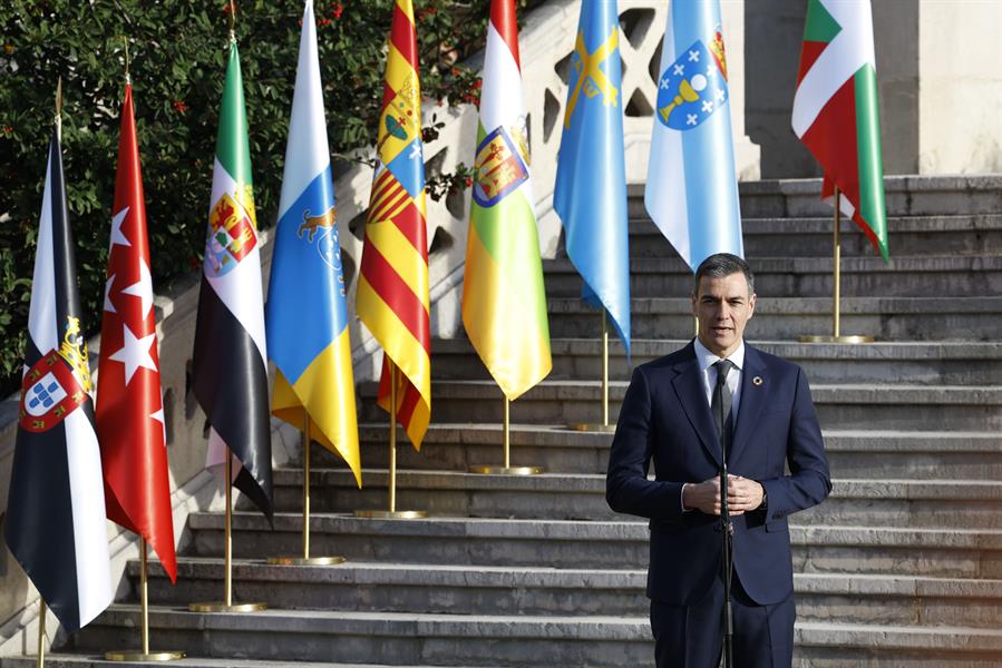 Pedro Sánchez en la Conferencia de Presidentes 2024