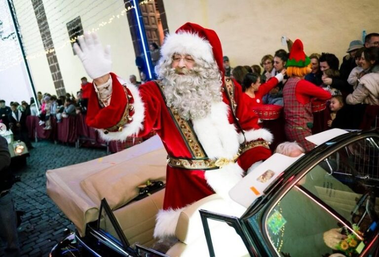 Papá Noel llega a La Laguna