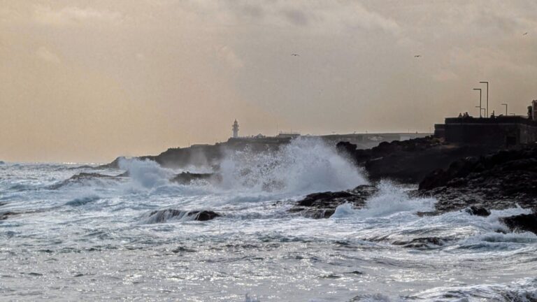 Atentos al estado del mar, en una jornada también con lluvias débiles