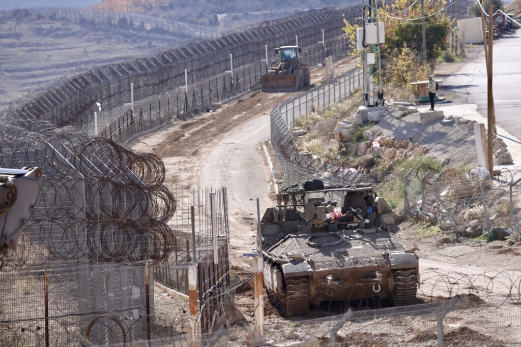 Tropas de Israel cerca de la zona de amortiguación en los Altos del Golán (archivo) - Europa Press/Contacto/Jamal Awad