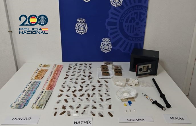 Desmantelan un punto de venta de droga en Taco, Tenerife