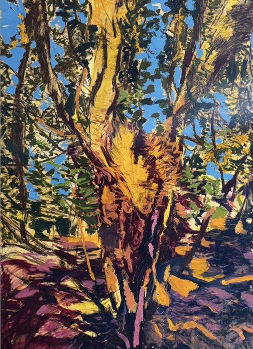 Obra de Jun Martínez realizada en Tenerife