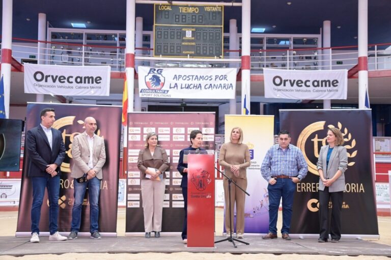 Lanzan una ‘app’ que permite competir en una liga virtual de lucha canaria
