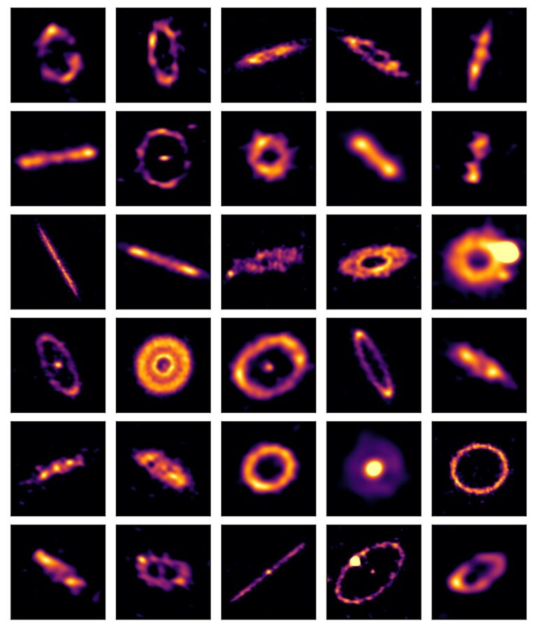 Descubren la estructura de 74 cinturones de exocometas