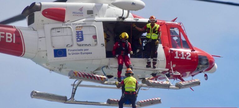 Un hombre rescatado tras una indisposición en un sendero de Adeje