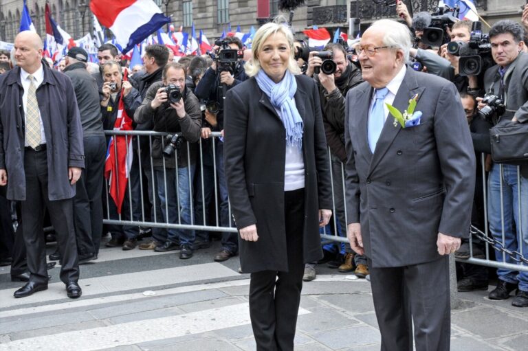 Muere Jean Marie Le Pen, impulsor de la ultraderecha en Francia