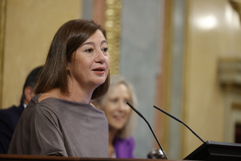 La presidenta del Congreso, Francina Armengol, a 9 de octubre de 2024, en Madrid (España). - Jesús Hellín - Europa Press - Archivo