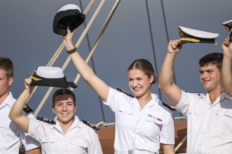 La Princesa de Asturias embarcará en Gran Canaria en la fragata ‘Blas de Lezo’
