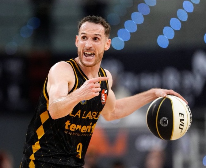 Marcelinho Huertas durante el partido. Imagen ACB