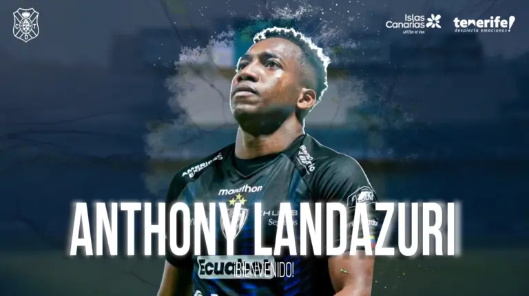 Anthony Landázuri último refuerzo del CD Tenerife