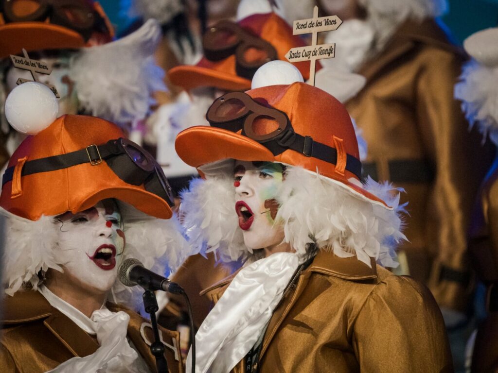 Chaladas, la murga que este año participó por primera vez en el concurso del Carnaval de Santa Cruz de Tenerife 2025 / Ayuntamiento de Santa Cruz de Tenerife