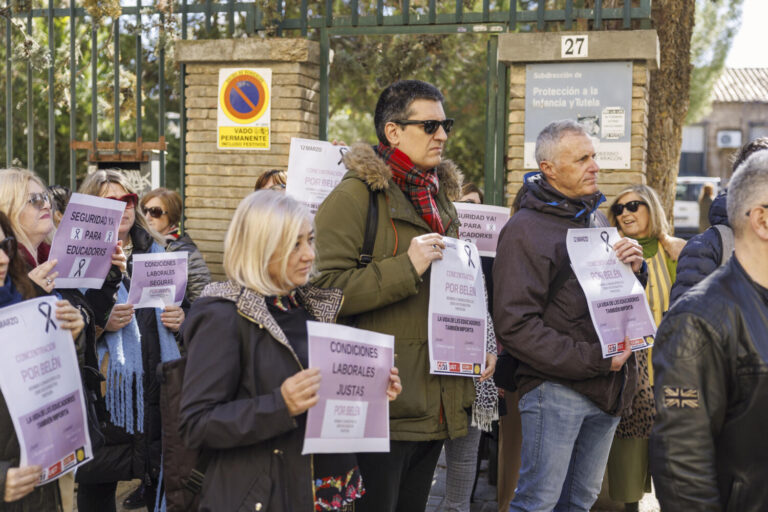 Los educadores de centros de menores se manifiestan