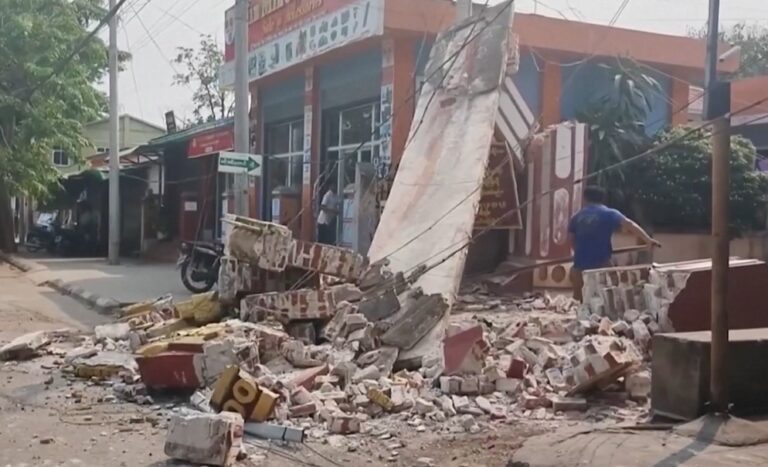 144 muertos y más de 700 heridos en el terremoto de Birmania