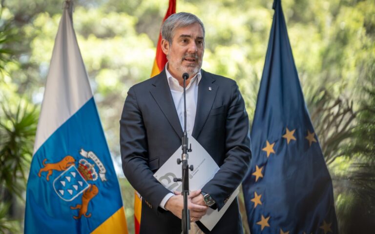 Clavijo sobre el acuerdo para la distribución de menores migrantes: «Hoy es un día feliz para Canarias y para España»