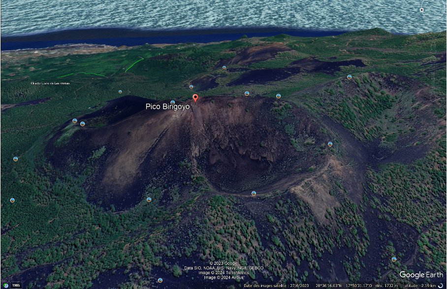El origen de las antiguas lenguas canarias a estudio a través de la toponimia amazig. Pico Birigoyo, La Palma/ Gobierno de Canarias.