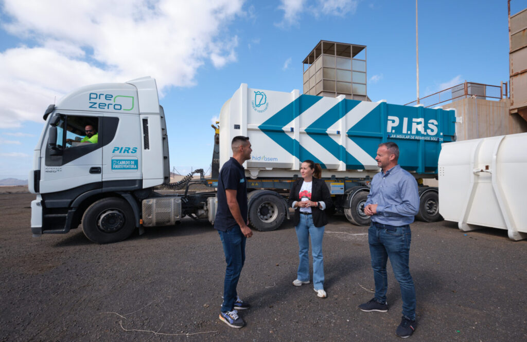 Fuerteventura adquiere 10 contenedores de compactación/ Cabildo de Fuerteventura.