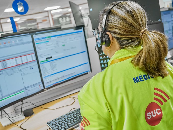 Herido con traumatismos graves un hombre tras ser atropellado por un camión en Agüimes. CECOES/ 112 Canarias.
