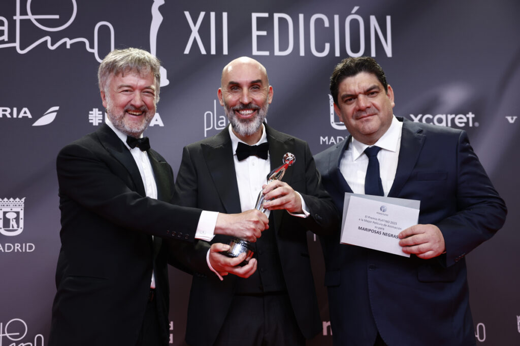 El film de animación 'Mariposas Negras' añade a su vitrina de galardones el Premio Platino a la Mejor Película de Animación Iberoamericana