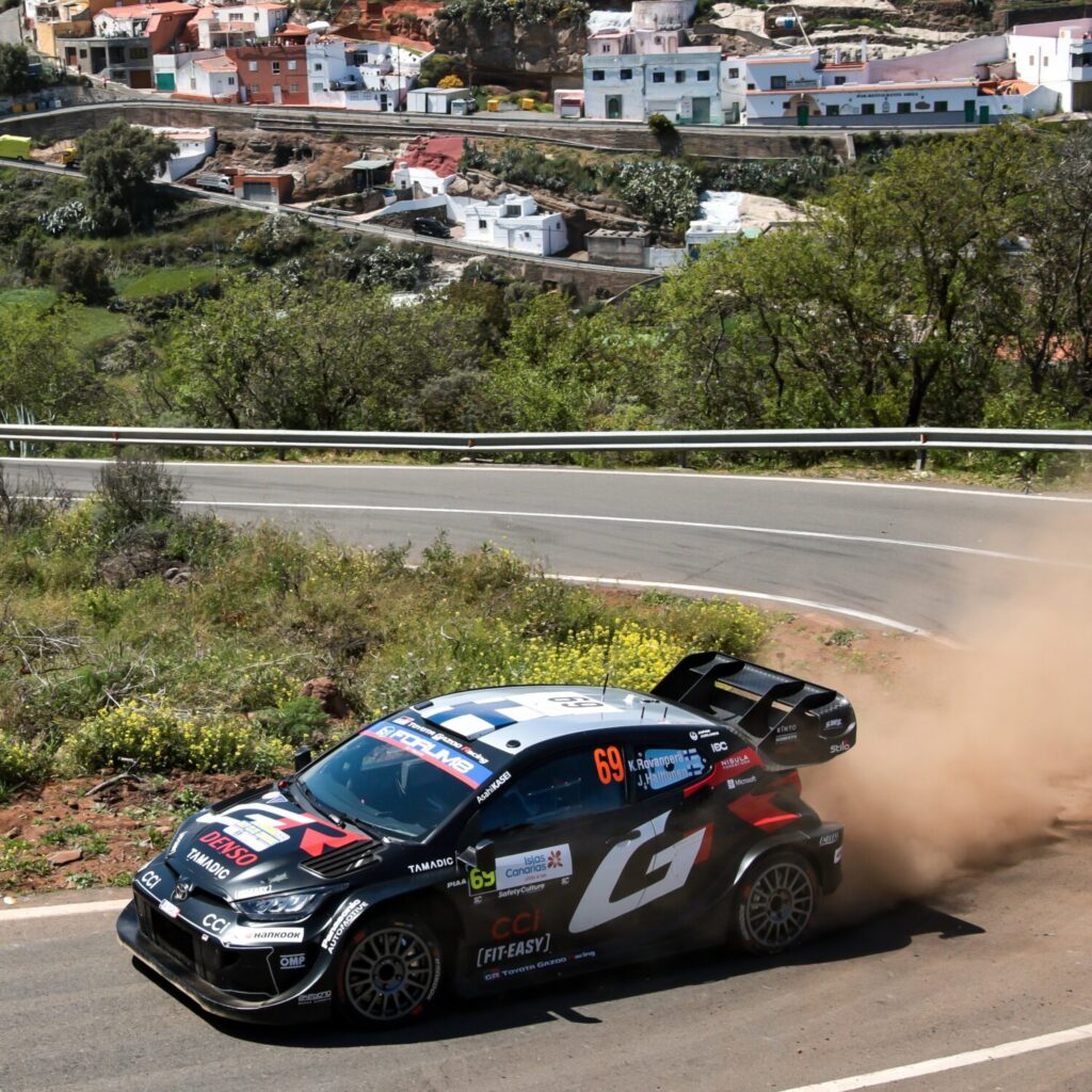 Kalle Rovanperä domina en la primera jornada del FIA WRC Islas Canarias