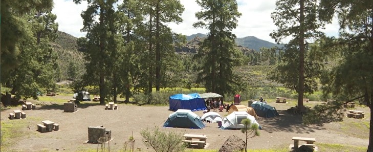 Las acampadas, uno de los planes más elegidos en Semana Santa