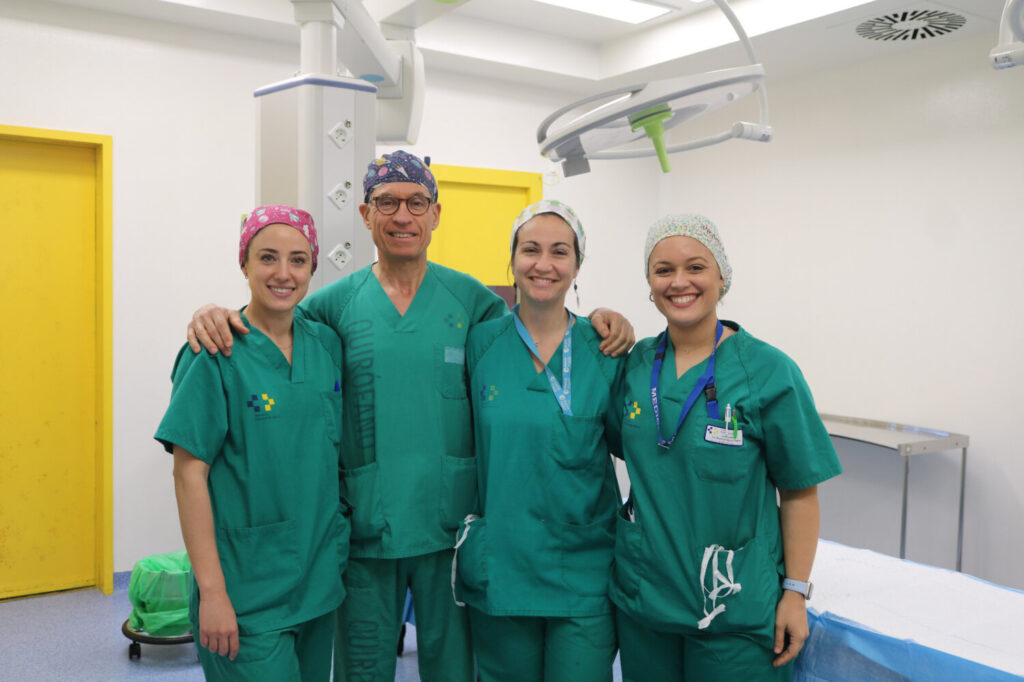 El Molina Orosa implementa técnicas quirúrgicas avanzadas en la Unidad de Suelo Pélvico. Profesionales de la Unidad de Suelo Pélvico del Hospital Molina Orosa/ Consejería de Sanidad.