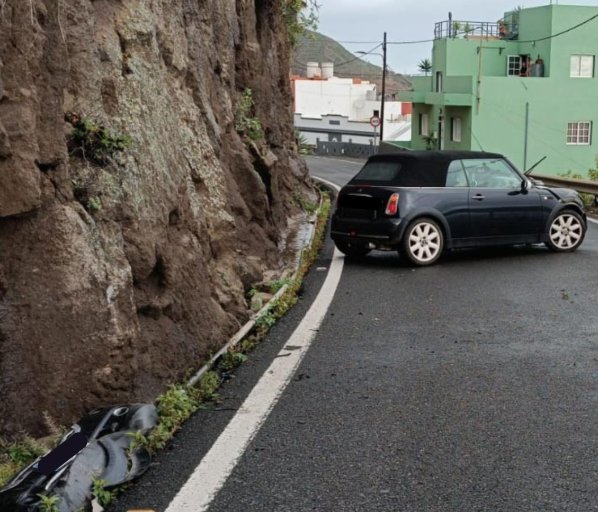 Incidencias de la borrasca Olivier en Canarias