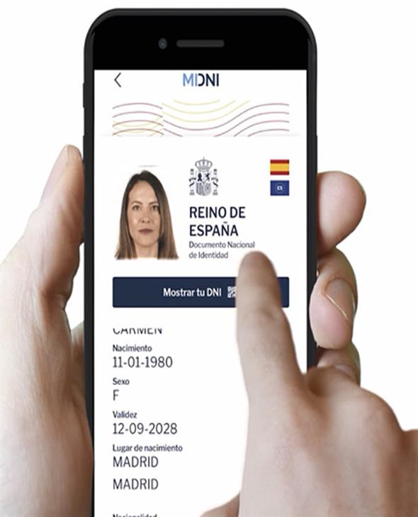 El DNI digital tiene el mismo valor que el DNI en soporte físico / EFE
