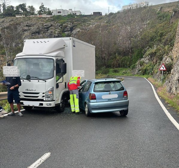 Incidencias de la borrasca Olivier en Canarias