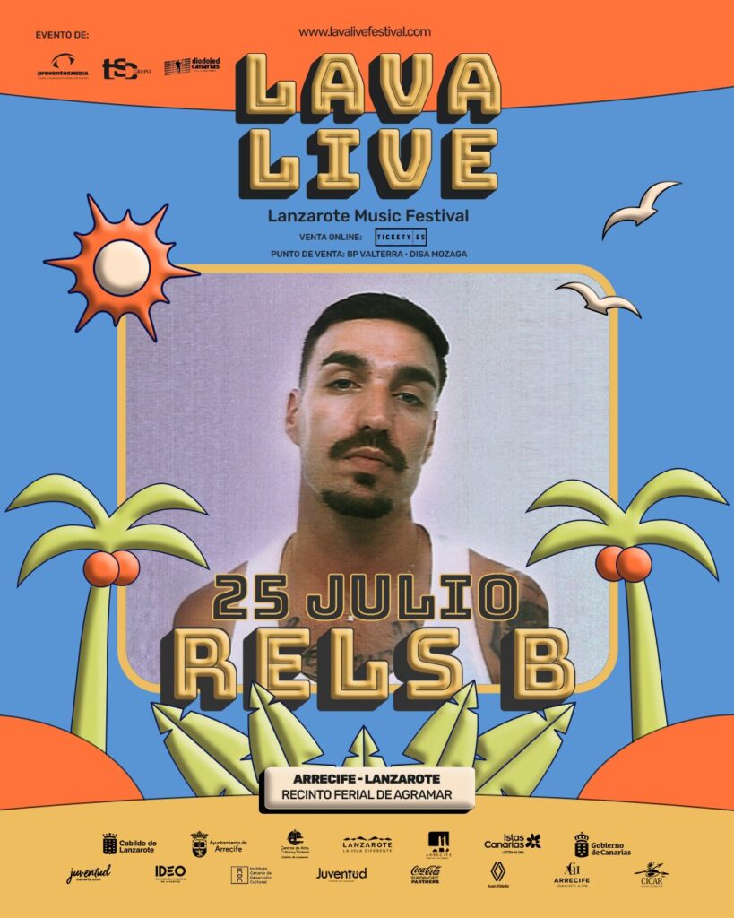 Rels B, sorpresa estrella del Lava Live Fest 2025