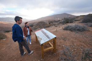 Fuerteventura protege el yacimiento de Morro del Humilladero. Yacimiento Morro del Humilladero/ Cabildo de Fuerteventura.