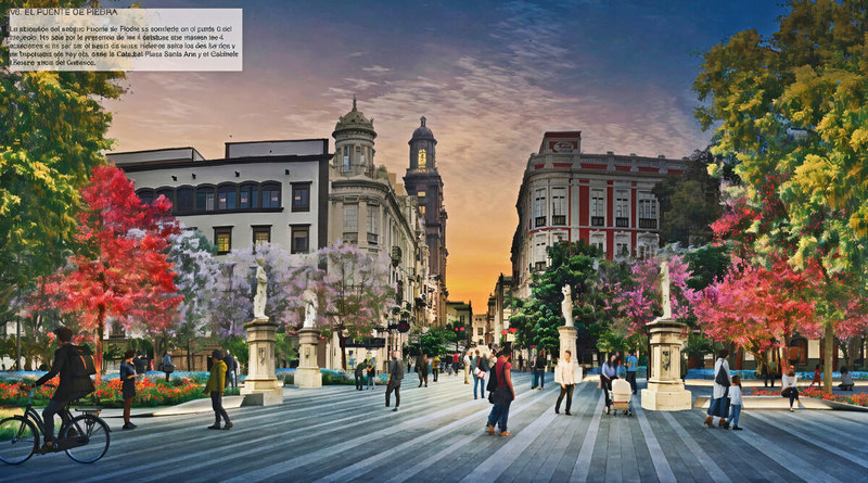 El proyecto 'Awa' el más votado para el Paseo Guiniguada