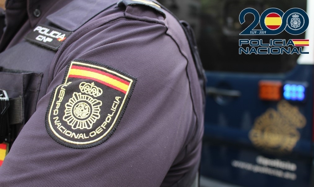 Hombre detenido en Telde. Imagen: Agente de la Policía Nacional. Policía Nacional / Europa Press