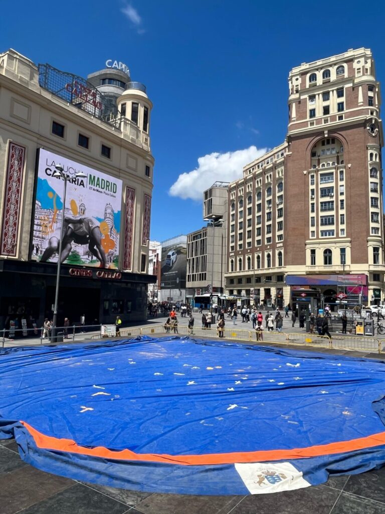 La Lucha Canaria, en Madrid